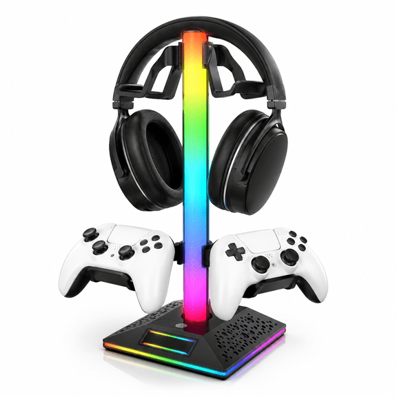 Gaming Controller Stand,Headphone and Controller Holder for Desk,Display Controller Stand Compatible with Xbox Series| One/ PS5/ PS4/ Nintendo/Switch Controller