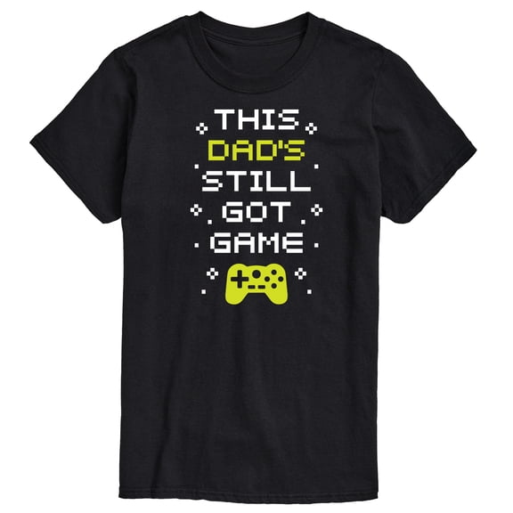 Instant Message - Got Game Dad Short Sleeve Graphic T-Shirt