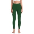 thumbnail image 2 of Leggins HeyNuts Workout Pro 7/8 con bolsillos para mujer, color verde M, 2 of 7