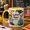 Black, variant on Softball Mug 3D Effect Team Spirit Gift for Softball Mom, Coach or Fan
