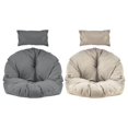 thumbnail image 1 of Cojín para silla de columpio, cojín para silla suspendida, respetuoso con la piel y suave, cojín para silla de jardín para balcones interiores y exteriores, dormitorio Fivean unisex, 1 of 1