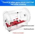 thumbnail image 4 of GSE Acrylic Raffle Drum, Professional Raffle Spinning Cage for Tickets, Balls, Chips, Holds 5,000 Tickets (Small, Medium, Large Available), 4 of 7