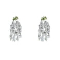 thumbnail image 4 of Kearding Decoración de jardín de bajo mantenimiento con flores artificiales Durabilidad duradera ABS Wisteria Boda Hogar Elegante blanco 1 blanco 1 paquete 2Conjunto, 4 of 6