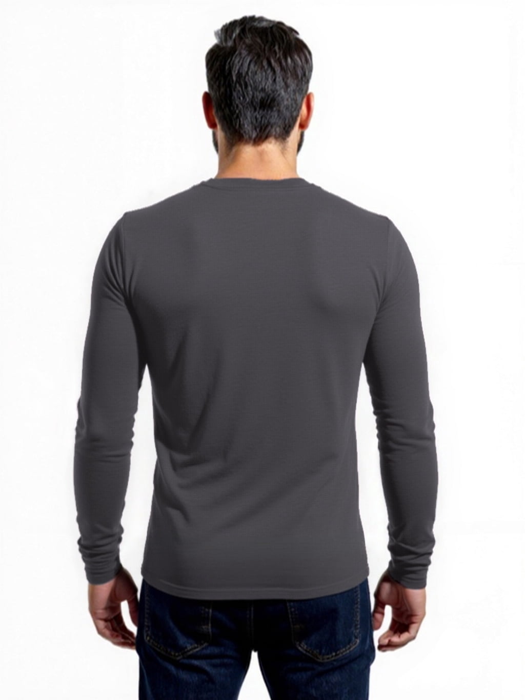 John Deere Men's Warmth Shield Long Sleeve Thermal Pocket Henley Shirt JD