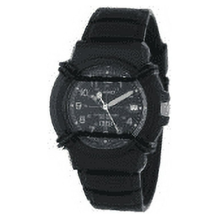 Casio Men's 10-Year Battery Japanese Quartz Watch with Resin Strap, Black,  21 (Model: AE-1200WH-5AVCF) 