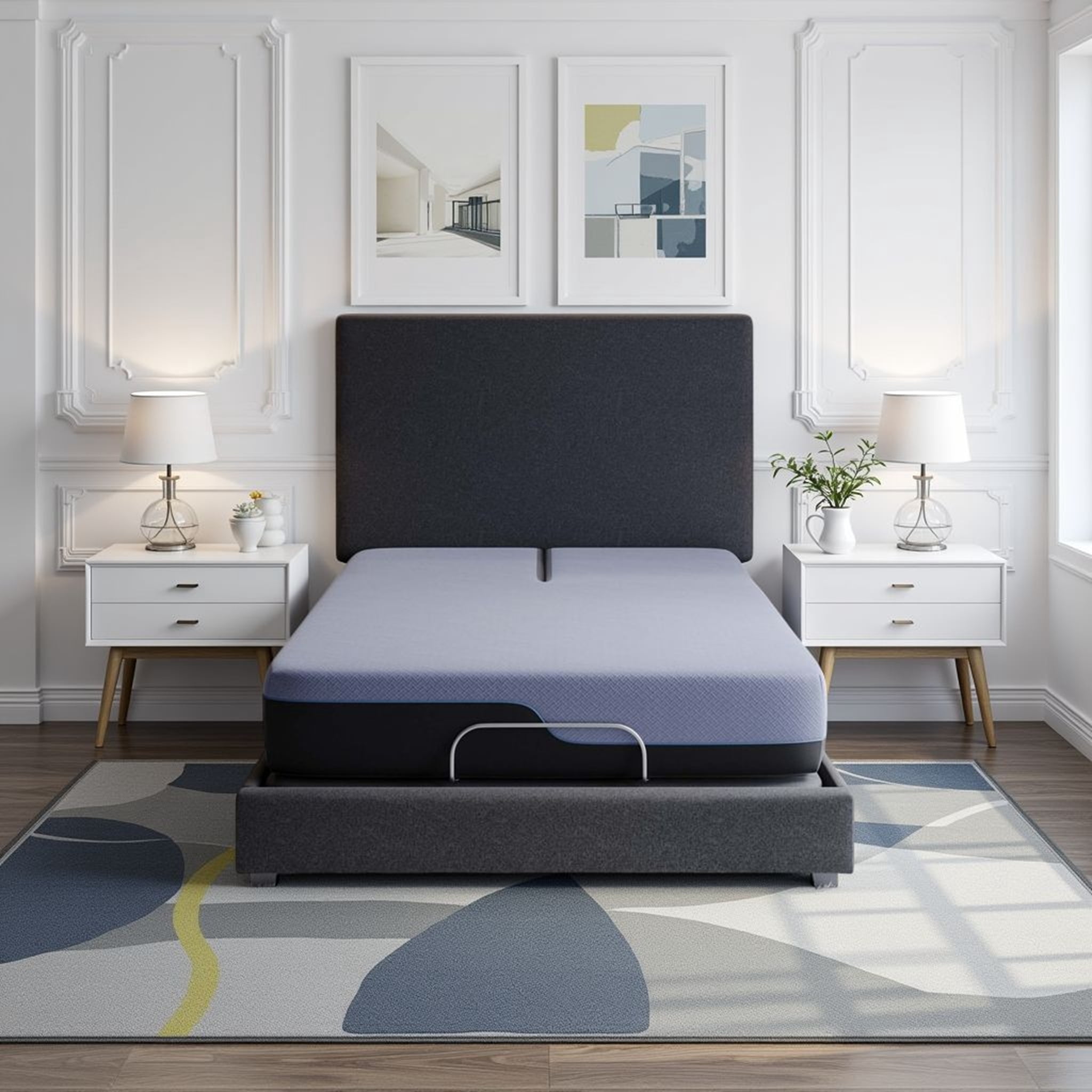 Bridgevine Home 12 inch Refresh Flex Top Hybrid Cooling GelCare Memory Foam and Coil Adult Mattress, King Size