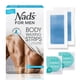 thumbnail image 1 of Kit de depilación corporal Wax Strips Nad's para hombre con 20 tiras, 1 of 9