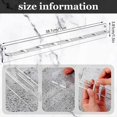 thumbnail image 3 of Acrylic Sunglasses Storage Organizer Sunglasses Stand Wall Hanging Eyeglasses Holder Eyewear Display Rack Home Decor Clear, 3 of 5