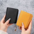 thumbnail image 4 of Daolelai New Style Card Holder Short Cute Small Ladies Coin Purse Simple Light Pu Leather Document Storage Bag Thin, 4 of 4
