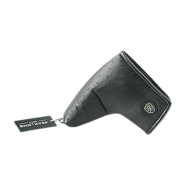 Funda para palos de golf, funda para cabeza de palo de golf, para golfistas, funda para palo de golf con forro de felpa, funda Patrón de avestruzNegro