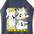 thumbnail image 3 of Pokémon - Pikachu Panel - Juniors High Neck Tank Top, 3 of 5