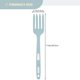 thumbnail image 2 of Kitchen Pasta Server Fork Reusable Cooking Food Fork Washable Large Fork Ergonomic Food Fork, 2 of 4