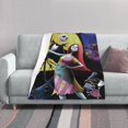 thumbnail image 2 of Manta polar de Pesadilla antes de Navidad, súper suave y acogedora, manta de franela ligera y cómoda, manta de felpa cálida para sofá, cama, 30 x 50 pulgadas, 2 of 5