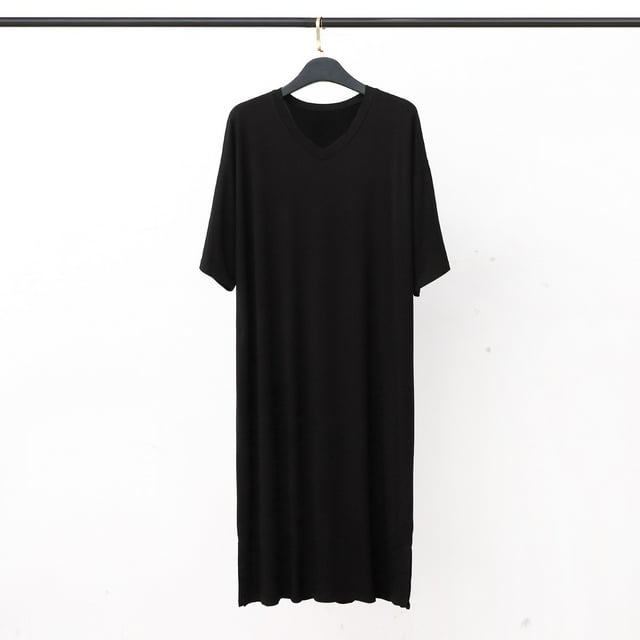Ensemble de Pyjama pour Homme Confortable, Doux et Respirant à Manches Courtes, Col Rond, Vêtement de Nuit, Tenue de Détente à la Maison