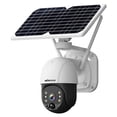 thumbnail image 1 of Cámara de seguridad inalámbrica con panel solar, cámara inalámbrica con batería recargable, cámara KKmoon Cámara de seguridad solar, 1 of 7
