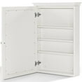 thumbnail image 4 of Pemberly Row Mirror Medicine Cabinet in White, 4 of 8
