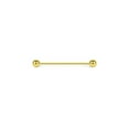 thumbnail image 3 of 16G Industrial Barbell Surgical Steel Anodized Body Piercing Jewelry 38mm Long, 3 of 9