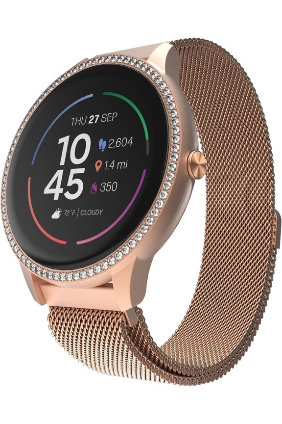 Restored iTouch Sport 4 Smartwatch: Rose Gold Case With Rosegold Strap