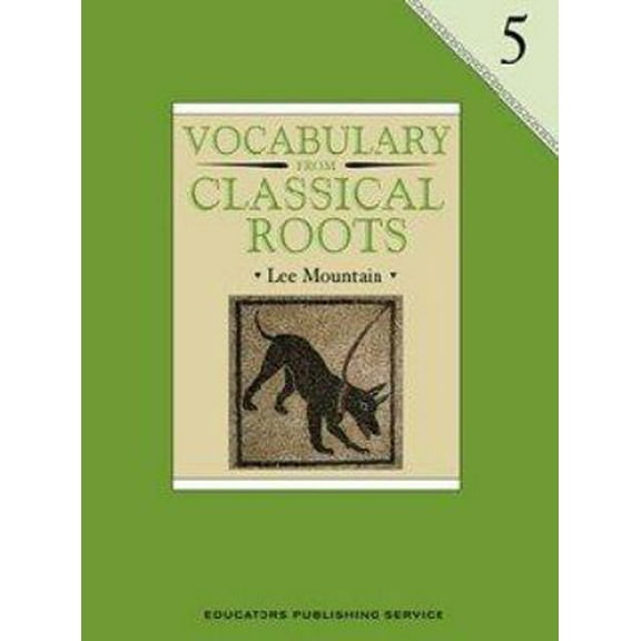 Pre-Owned Vocabulary from Classical Roots 5 (Paperback) 0838822665 9780838822661