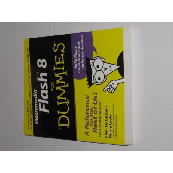 Pre-Owned Macromedia Flash 8 for Dummies (Paperback) 0764596918 9780764596919
