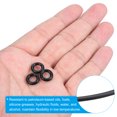thumbnail image 5 of Uxcell 11x6x2.5mm Nitrile Rubber O Rings Metric Sealing Gasket, Black 100 Pack, 5 of 6