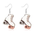 thumbnail image 5 of Pendientes divertidos y sencillos, creativos y modernos de acrílico, con hojas de nicho distintivas, colgantes de frutas, ganchos para la oreja, joyería para la oreja, estilo versátil, 5 of 5