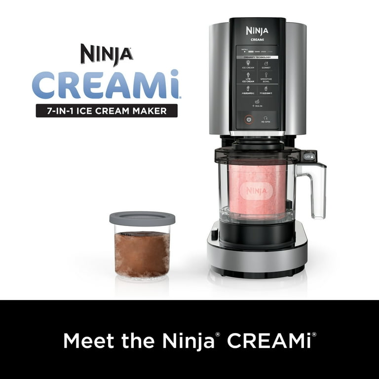 Ninja NC301 CREAMi Creamery Machine, 7 Programs, Ice Cream