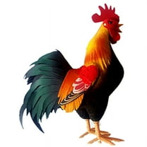 Vikakiooze Simulation Chicken Small Rooster Model Props Simulation Indoor Decoration Ornaments Foam Material