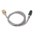 thumbnail image 4 of Soda Refill Adapter, CGA320 60in Hose CO2 Refilling Connector  Gas Tightness  for Replacement Stainless Steel Hose, 4 of 7