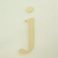 thumbnail image 4 of Package of 1, 16 Inch X 1/2" Thickness Baltic Birch Wood Letter j in The Times New Roman Font, Thick, Lower Case for Art & Craft Project, Made in USA, 4 of 4