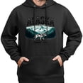 thumbnail image 3 of Sudadera con capucha retro de lobo de Alaska, algodón agradable para la piel, unisex, informal, 3 of 5