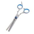 thumbnail image 5 of Unique Bargains 6.69" Upgrade Thinning Scissors for Long Short Hair with Blue Gasket Ring, 5 of 6