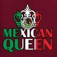 thumbnail image 6 of Wild Bobby Mexican King Mexican Queen Valentines Day Outfit His and Hers Matching Couples Crewneck Sweatshirts, Maroon, Mens XL-Womens 3XL, 6 of 6