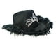 thumbnail image 3 of Sombrero de vaquero, sombrero para el sol, sombrero de vaquera, gorras fedoras, cuello ajustable, sombrero de jazz con cordón negro, 3 of 9