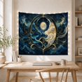 thumbnail image 5 of Golden Moon and Cosmic Portal Tapestry, 5 of 7