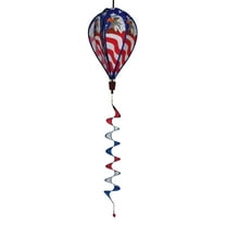 In the Breeze Patriot Eagle Hot Air Balloon Wind Spinner