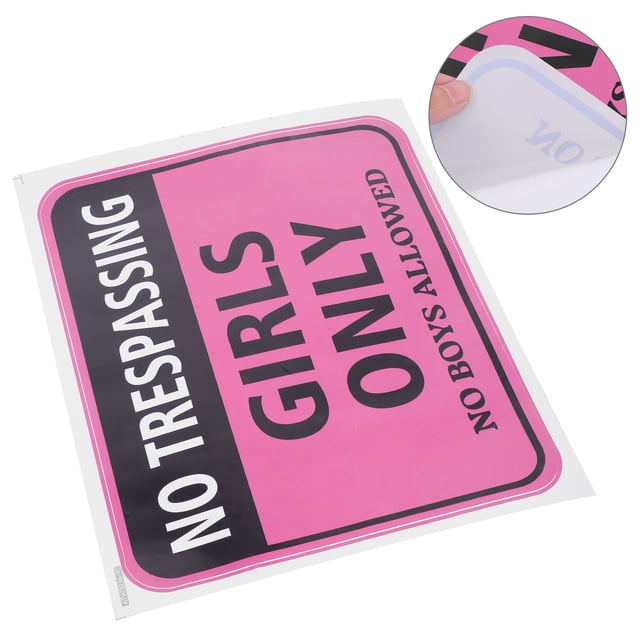 BESTYASH Señal De Pared Rosa Para Puerta Con Para Dormitorio De Chicas