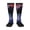 3 Black, variant on Glasses And Fireworks Print Compression Socks for Both Men And Women for Running, Travel, Flight, Nurse