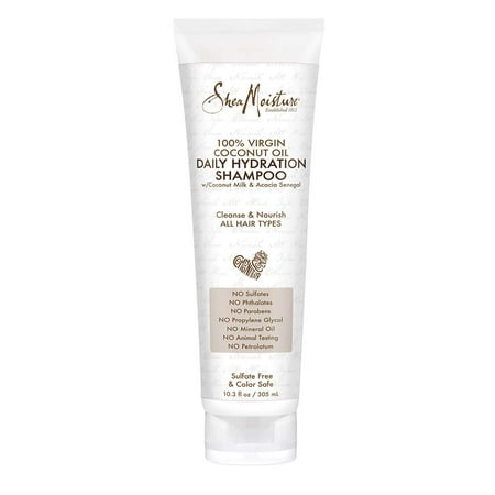 SheaMoisture Hot Oil Treatment Rehydration 100% Virgin Coconut Oil 10.3 oz