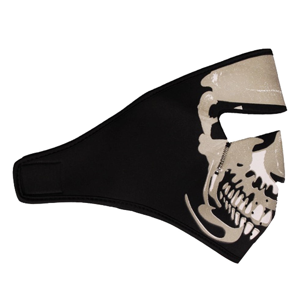 2 In 1 Reversible Classic Personality Seal Ghost Face Neoprene Full Face Mask Windproof Breathable Headwear for Skiing... by