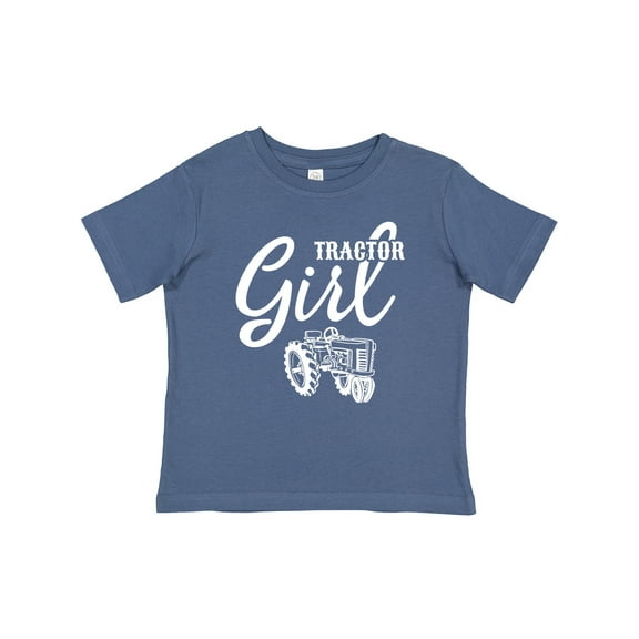 Inktastic Tractor Girl Girls Baby T-Shirt