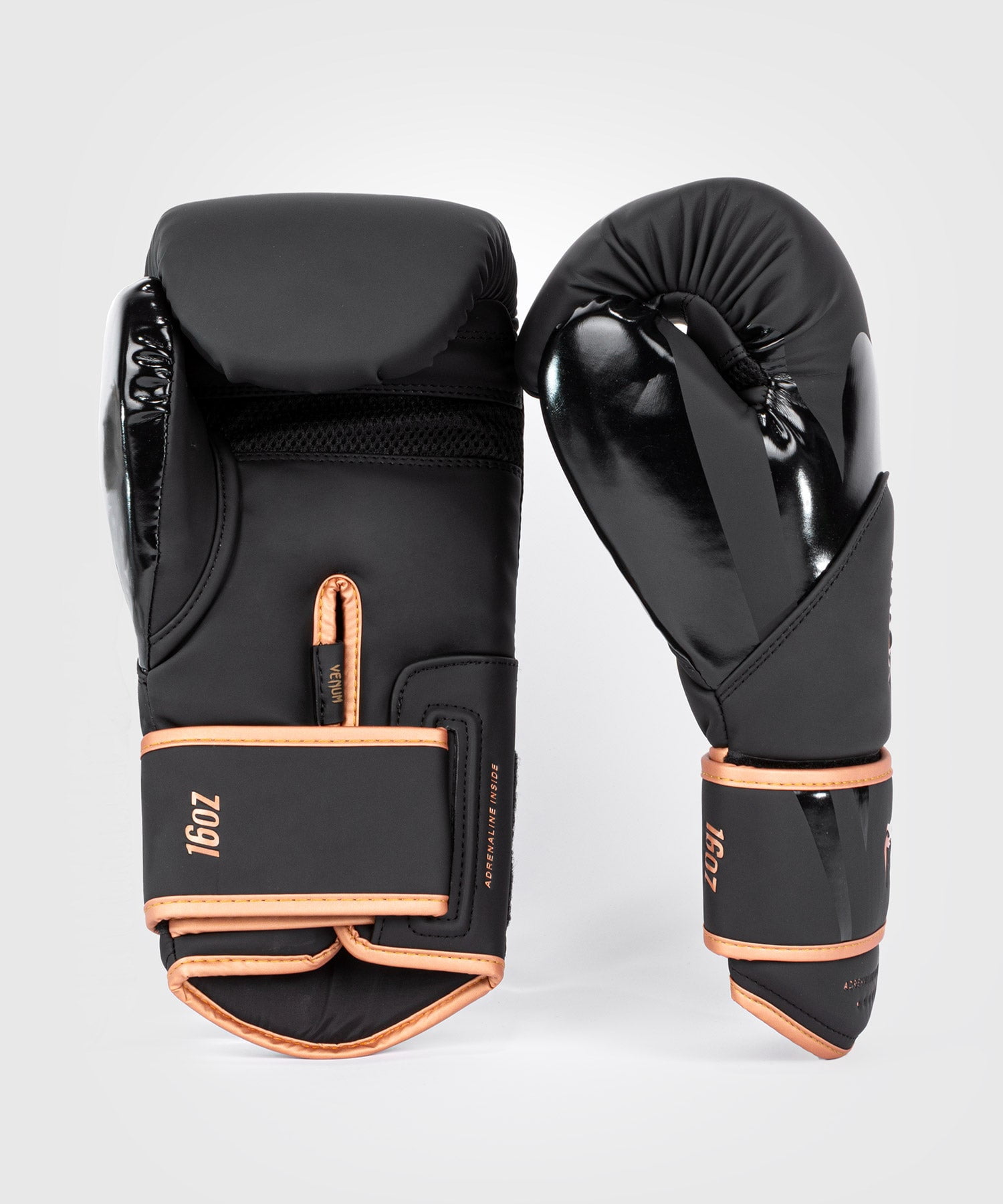 Venum Challenger 4.0 Boxing Gloves - Black/Bronze - 10-Ounce