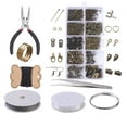 thumbnail image 3 of EHJRE DIY Jewelry Making Supplies Earring Earwire Kit with Jewelry Tools Antibrass, 3 of 7
