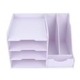 thumbnail image 4 of unbranded 1PC Multi-layer File Rack Office File Storage Sorting Rack Office Desktop Organizer, 4 of 8