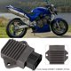 thumbnail image 5 of Rectificador de voltaje de motocicleta de repuesto Qiilu, regulador de voltaje de motocicleta apto para Honda HORNET (CB600F) (PC34) negro Amonsee No, 5 of 6