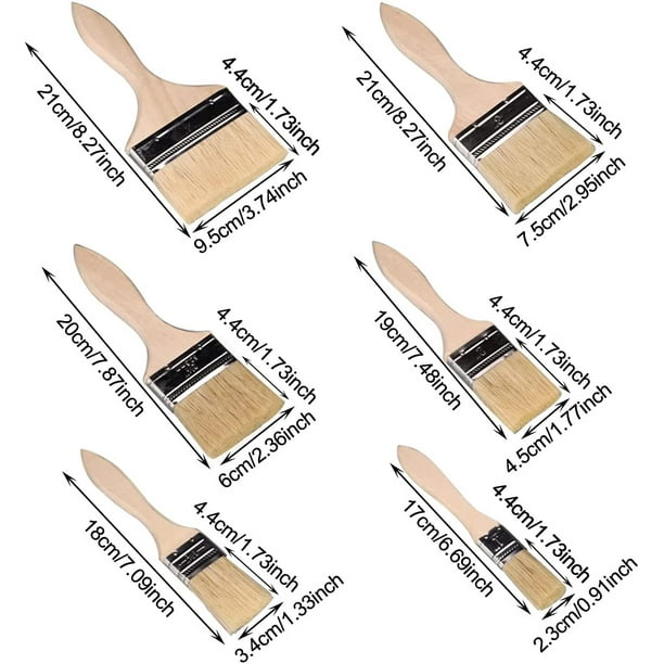 Brochas Para Pintar Paredes Brocha Plana Pintura Pincel Planos