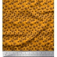 thumbnail image 1 of Soimoi Satin Silk Fabric Artistic Floral Decor Fabric Printed Yard 42 Inch Wide, 1 of 3