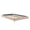 thumbnail image 3 of Modway Sutton Twin Performance Velvet Bed Frame in Pink, 3 of 7