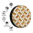 thumbnail image 2 of Kdxio Hot Dog 7 for Tire Cover Wheel Protectors Tyre Covers Weatherproof Wheel Covers Universal Fit for Trailer Rv SUV Truck Camper Travel Trailers 16 inch, 2 of 5