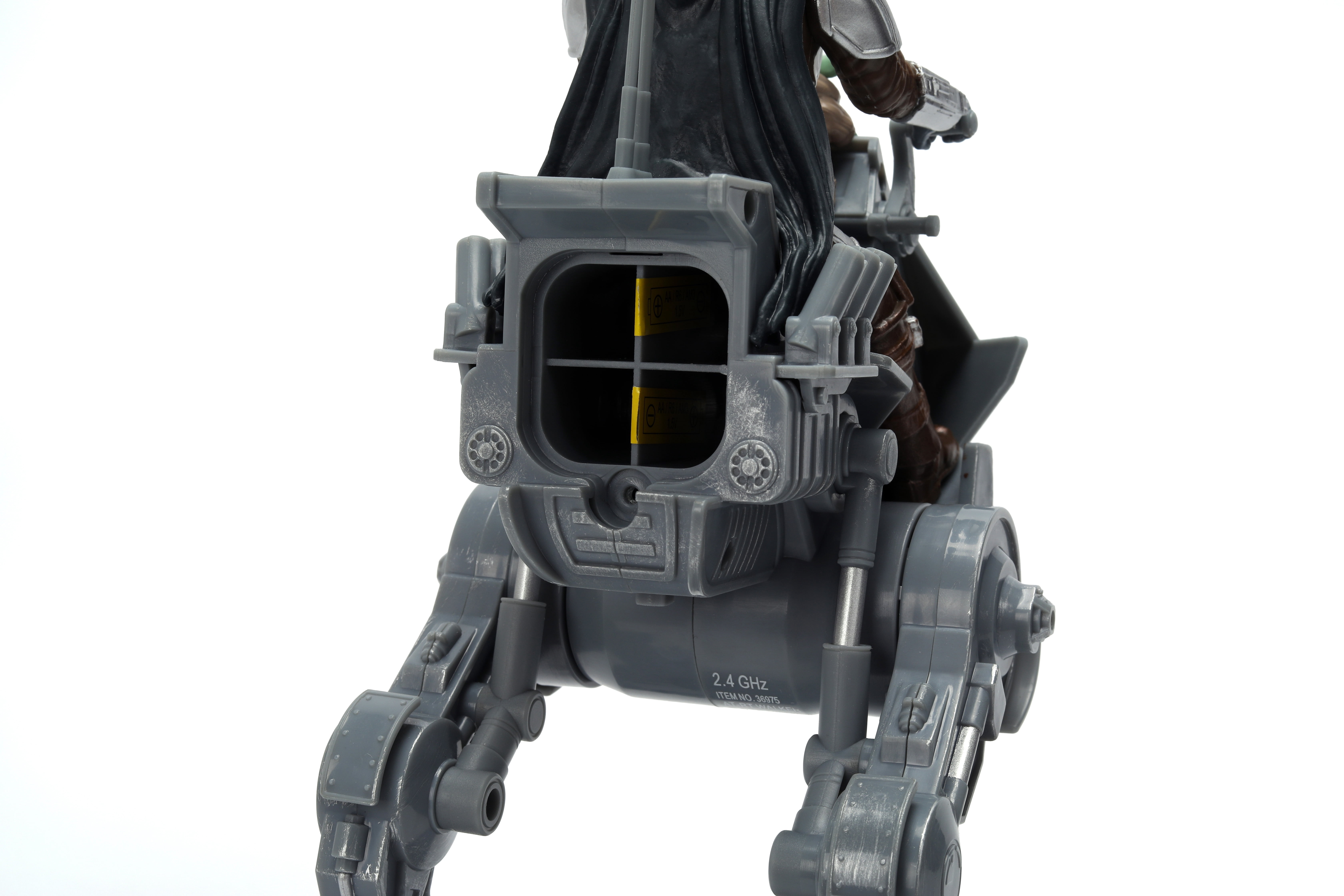 Marcheur AT-RT télécommandé Star Wars Imperial Remnant avec Mandalorien et Grogu, jouet de 33 cm avec sons et lumières, par Jada Toys